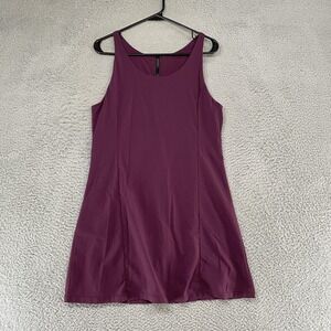 Youer Do It Dress Womens Large Purple Built In Shorts Athletic Skort Zip Back